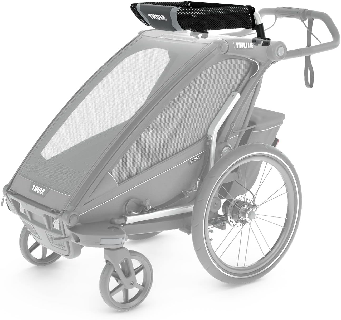 Thule Cargo Rack for Single Child Carrier, Black