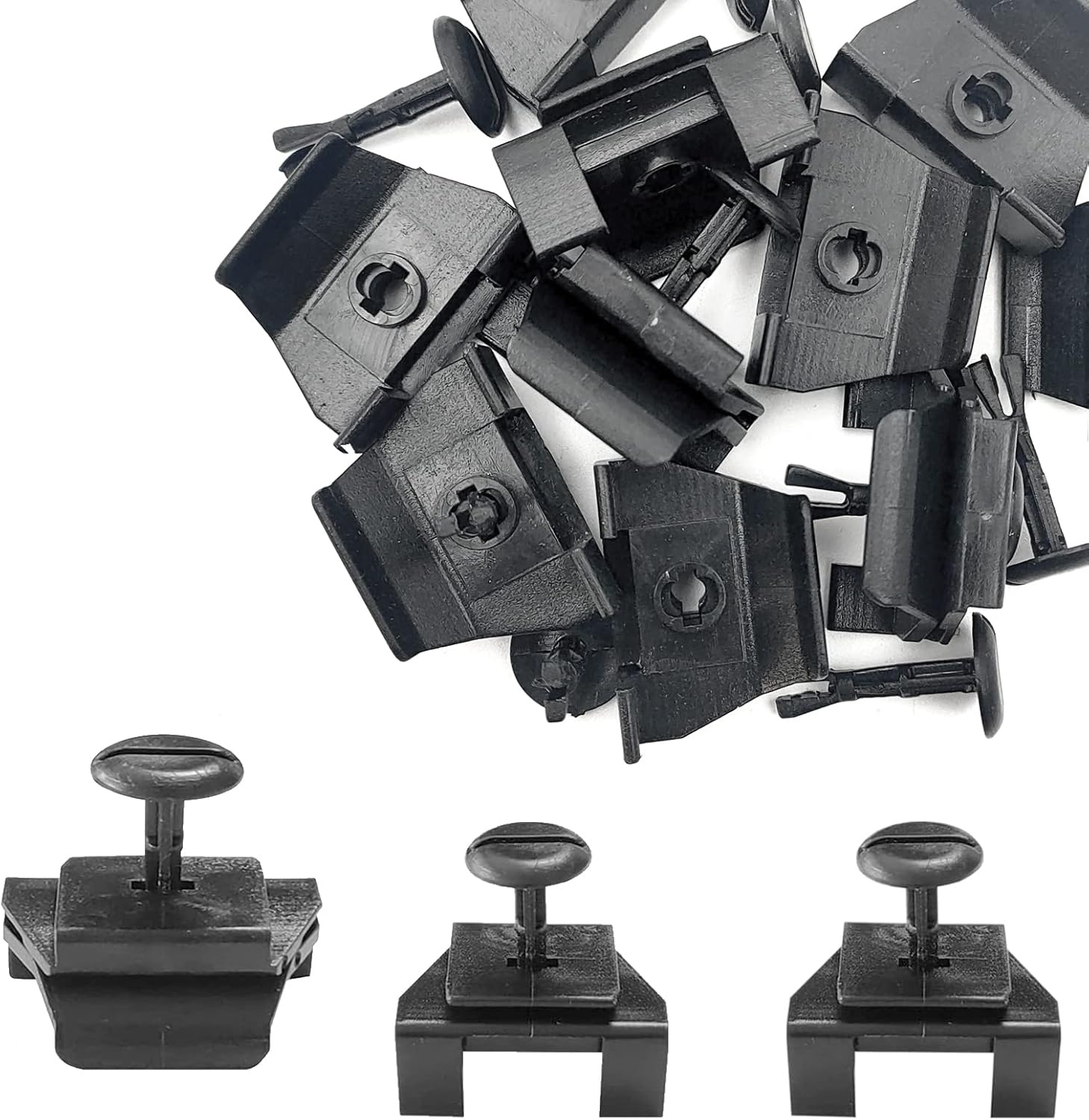 20 Sets Front Fender Bumper Cover Clip Kit Compatible with