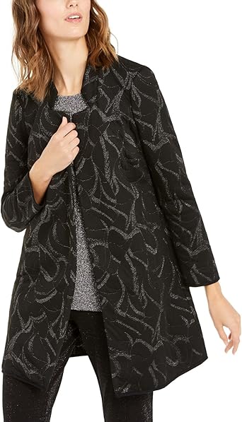 black topper coat
