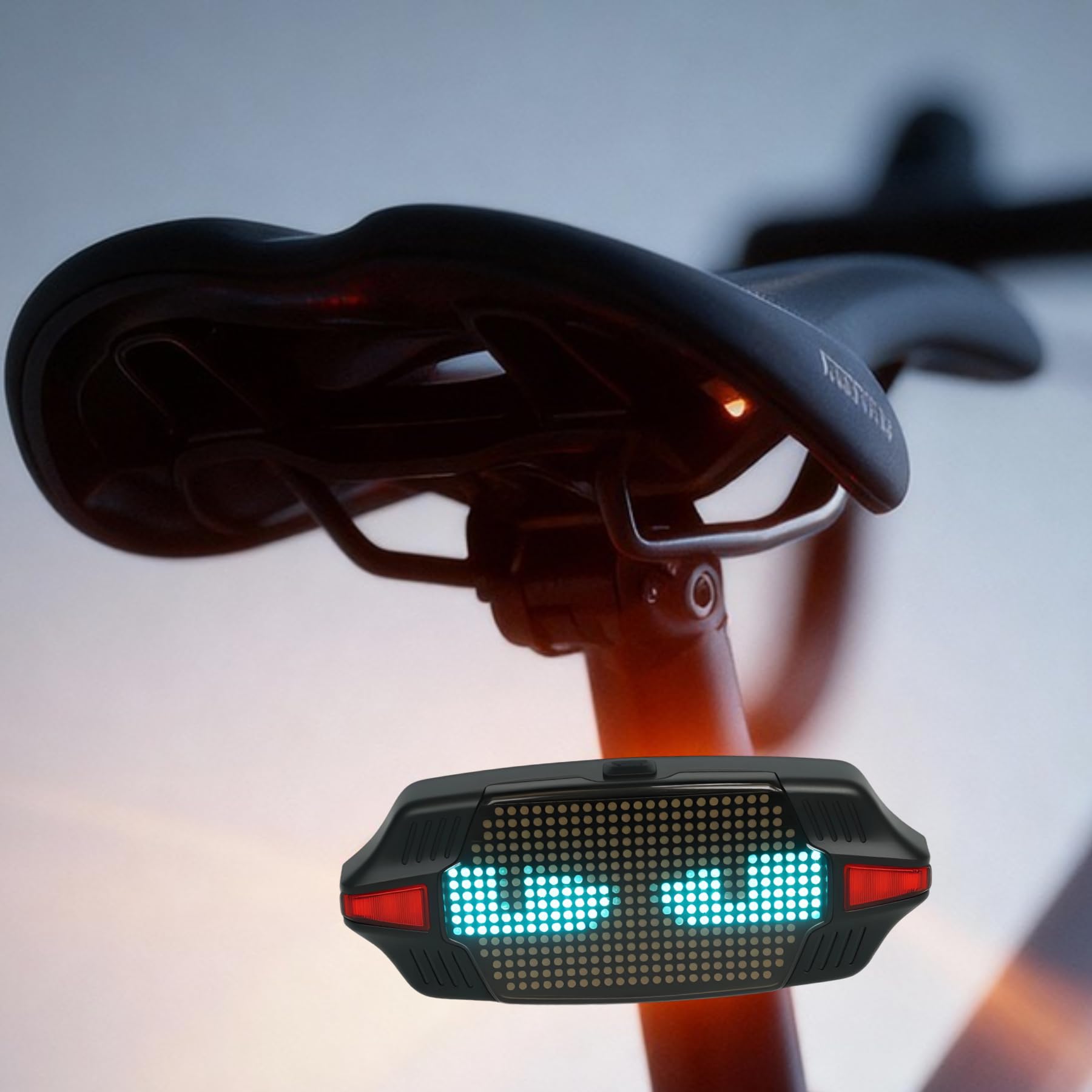 Schermo posteriore LED per bicicletta, schermo posteriore LED | Illuminazione posteriore, LED