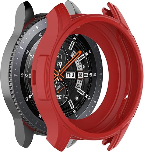 Miniatura 6 de LICHIFIT Funda protectora de silicona suave para Samsung Galaxy Gear S3 Frontier y SM-R800 1.811 in Smart Watch