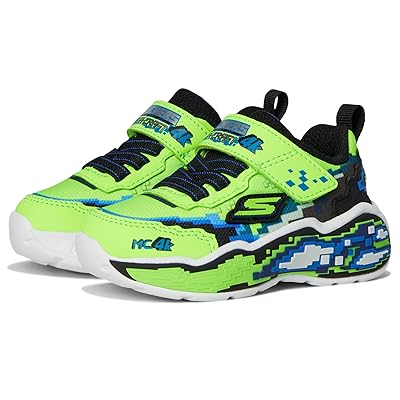 SKECHERS KIDS Mega Scene 402162N (Toddler) Boys Shoes Lime/Black
