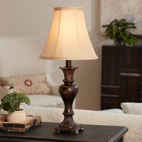 Regency Hill Xavier Traditional Accent Table Lamp 21" High Warm