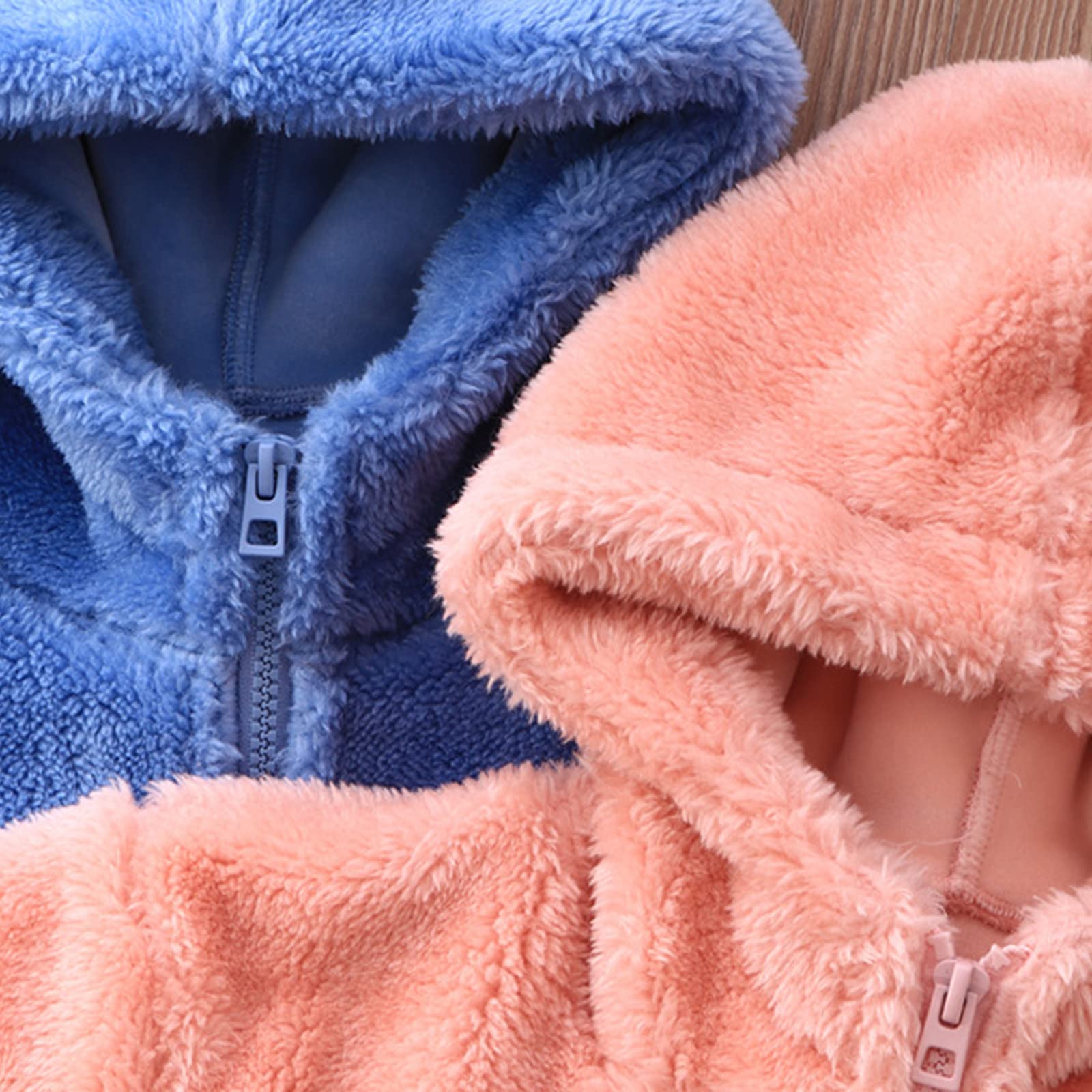 Giacca in pile per ragazzi e ragazze, per bambini, invernali, caldi, sherpa, con cerniera, comoda e morbida, per la scuola