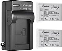 Vista 5 de Kastar - Cargador de batería de pared AC para Canon NB-5L NB5L, NB-5LH NB5LH, 1135B001 batería, Canon CB-2LX CB-2LXE Charger, Canon Digital IXUS 850