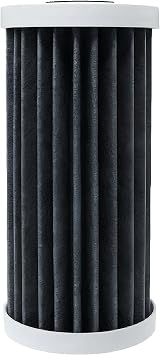 EcoPure EPW4F Premium Carbon FACT Universal Whole Home Filter Fits Large Capacity Systems NSF Certified <1 Micron Filtration Reduces Chlorine, Sediment, Sand & Dirt 6-Month Life