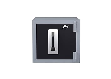 Godrej Security Solutions Forte Advance 100 X Stronger 55 litres Locker for Home & Office with Mechanical Key Lock (Light Grey & Black) (46171591SD00543)