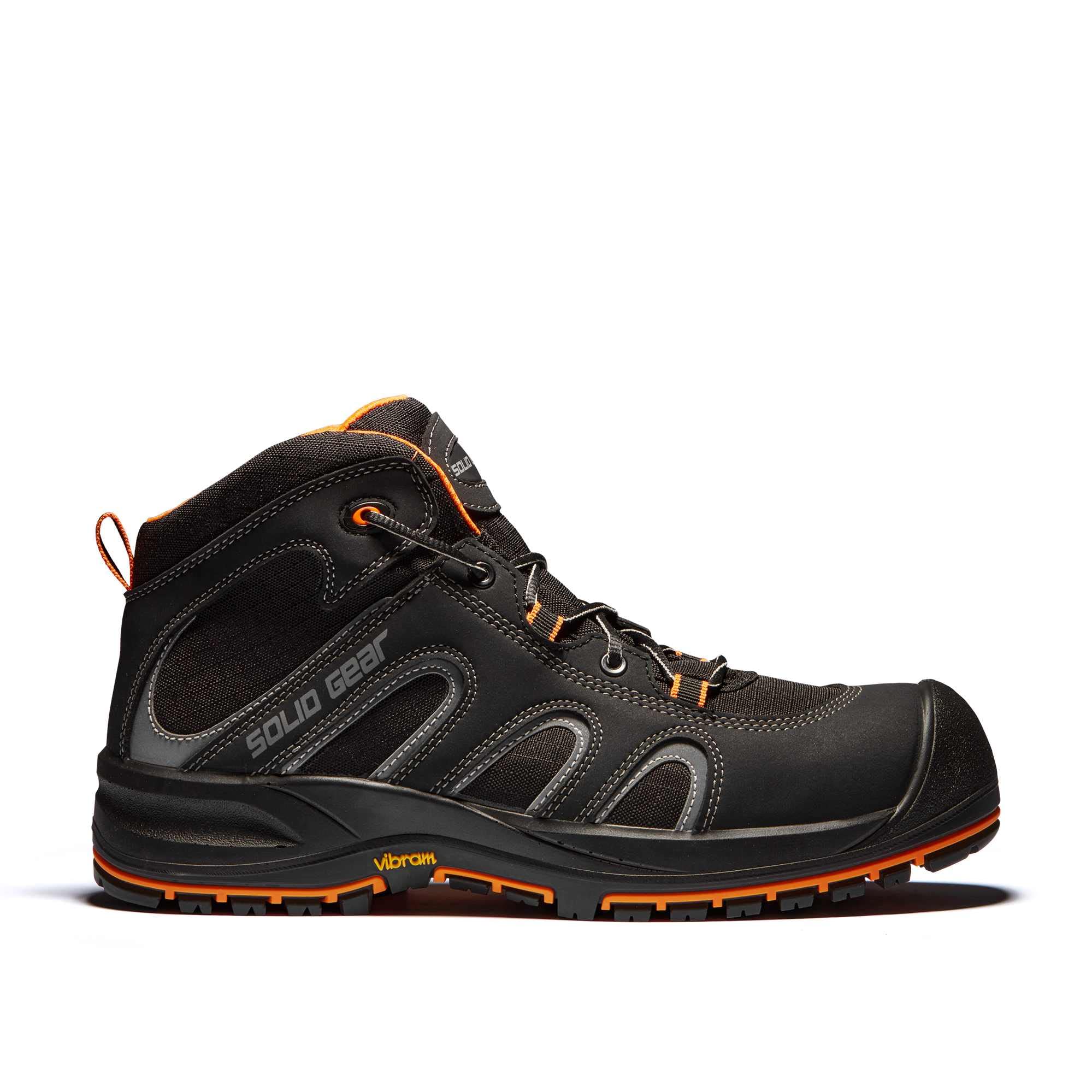 Solid Gear SG7300240 Falcon S3 buty ochronne rozmiar 40 czarny/pomarańczowy