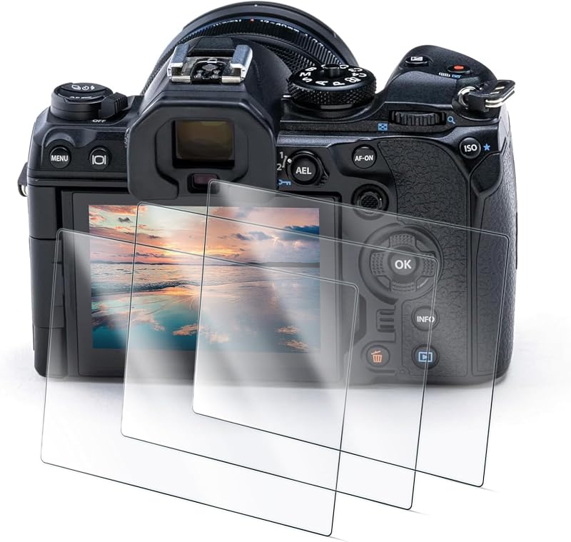 (3 Pack Soft Screen Protector for Olympus OM-1 OM-1 Mark II Digital Camera, High Definition Soft PET Film for OM1 OM1-2 Ultra-clear Anti-Fingerprint Anti-Scratch