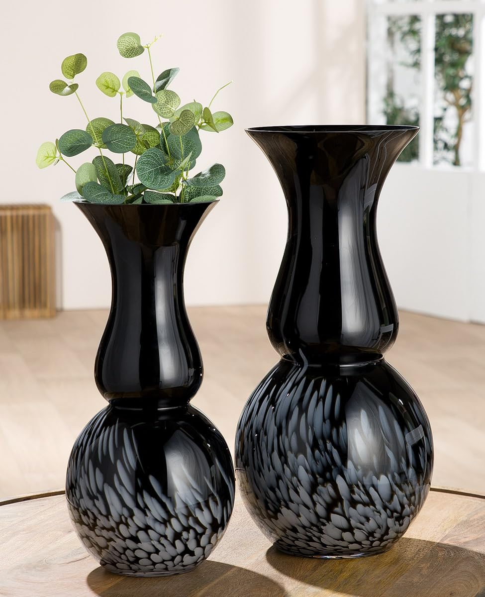 Runprism Ins Moderne Glazen Decoratieve Vazen, Handgemaakte
