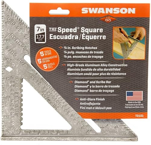Vista 24 de Swanson Tool Co S0101 - Escuadra de 7 pulgadas