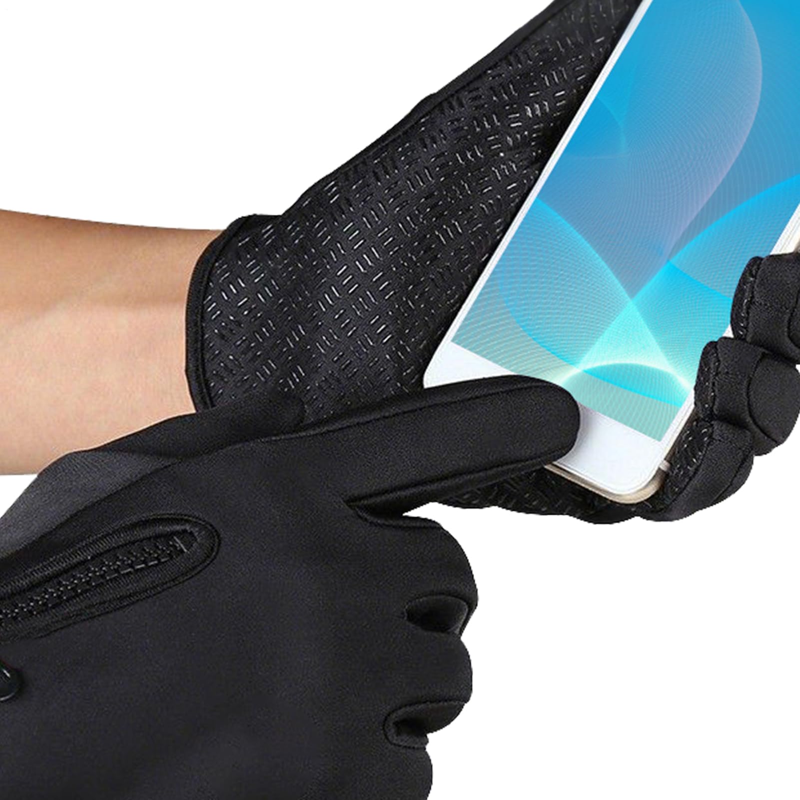 Gants chauffants pour femme – Gants chauffants USB pour vélo, 3 modes, moufles tactiles pour femme, pour le sport, le camping, la conduite, la course à pied, la pêche, l'équitation, le vélo d'hiver
