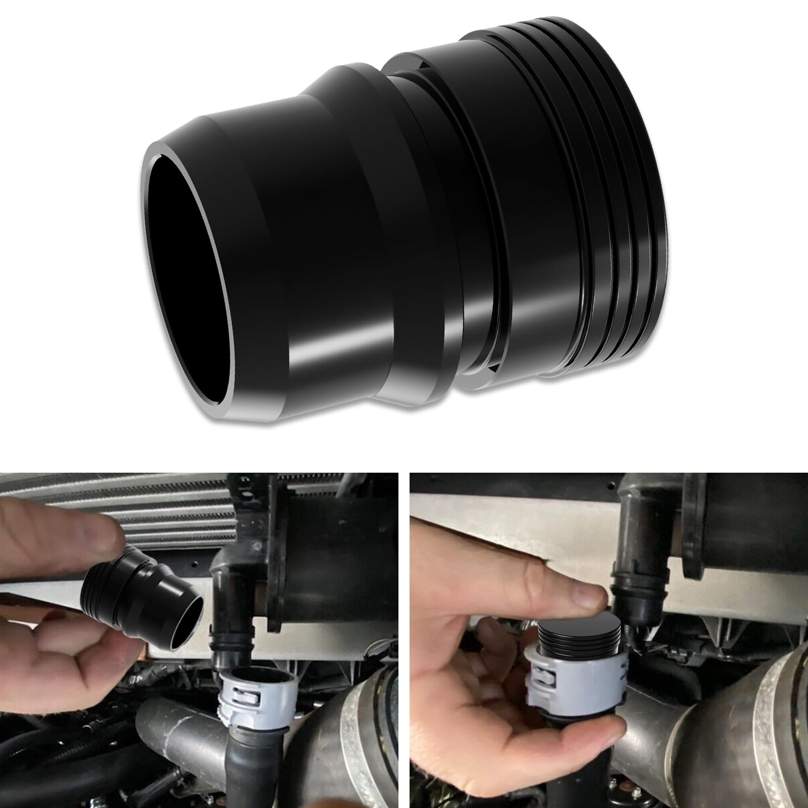 Blow Off Valve Mod, Vent to Atmosphere (VTA) Mod Plug for Ford F150 EcoBoost/Raptor 2.7L 3.5L 2013-2023 for F150 Accessories