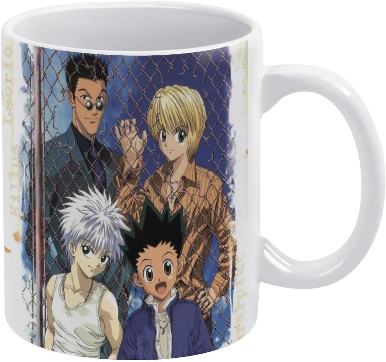 ハンター×ハンター マグカップ コップ 瀬戸物 セラミック 飲み物用 アニメ ゲーム 推し キャラ 誕生日 クリスマス プレゼント 記念品 ゲーム カフェ・オフィス・家用