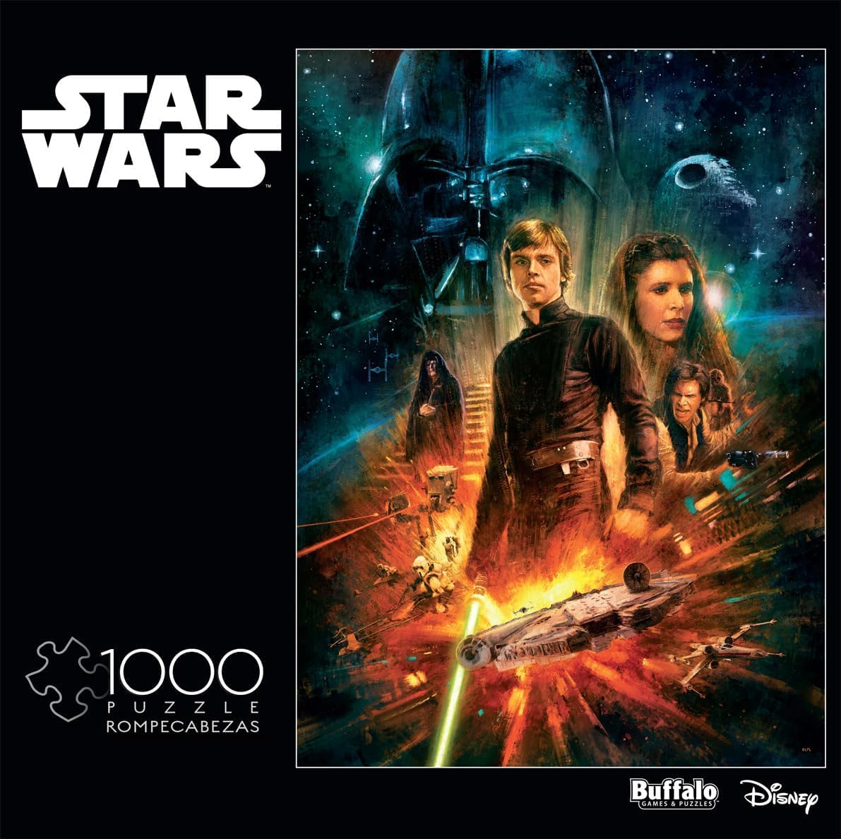 スターウォーズ　インディージョーンズ　パズル　絵図　1000ピース スターウォーズ インディージョーンズ パズル 絵図 1000ピース