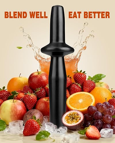 Miniatura 7 de Piezas de repuesto para licuadora de émbolo para recipiente de perfil bajo de 64 onzas y 40 onzas, compatible con licuadora Professional Series Pro