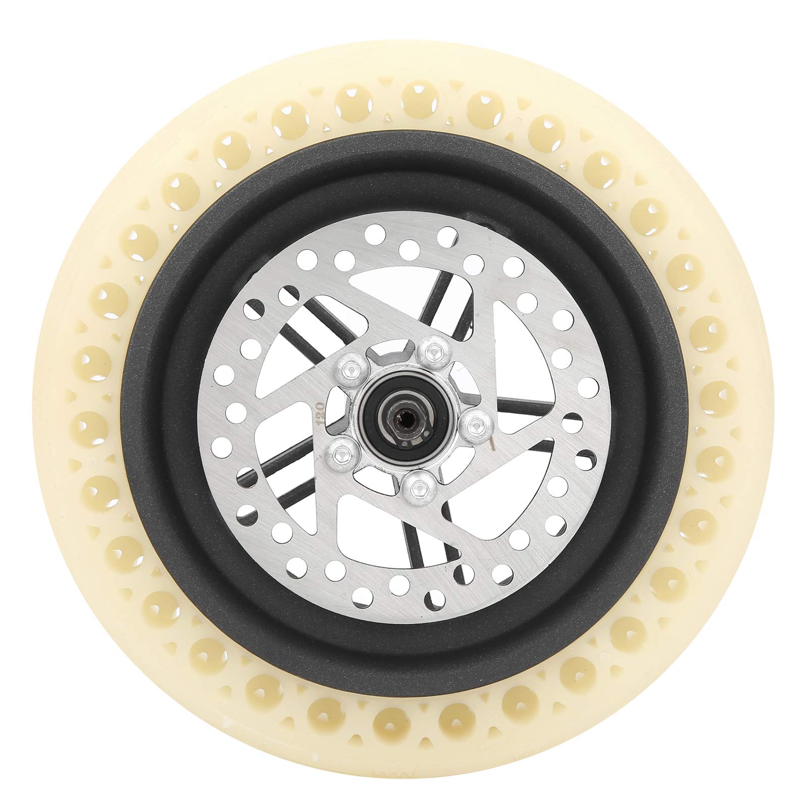 VGEBY Roue arrière Pneu Fluorescent 8,5 Pouces Roue arrière pour Mijia Pro + Pneu Fluorescent + 120 MM Ensemble de Remplacement de Frein à Disque Sportinggoods Sportinggoods Scooter Électrique