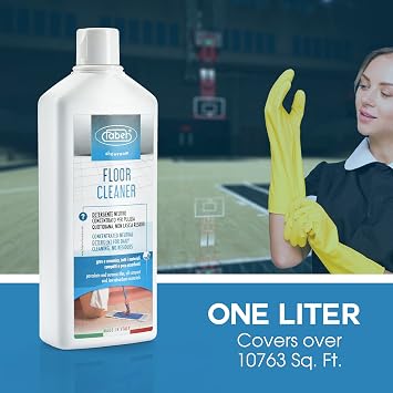 FABER Tile Floor Cleaner Mop Cleaning Solution 1L Concentrated Neutral Detergent for Daily Floor Cleaning - Quick Shine Floor Cleaner - Tile Cleaner Liquid Suitable for Porcelain & Ceramic Tiles