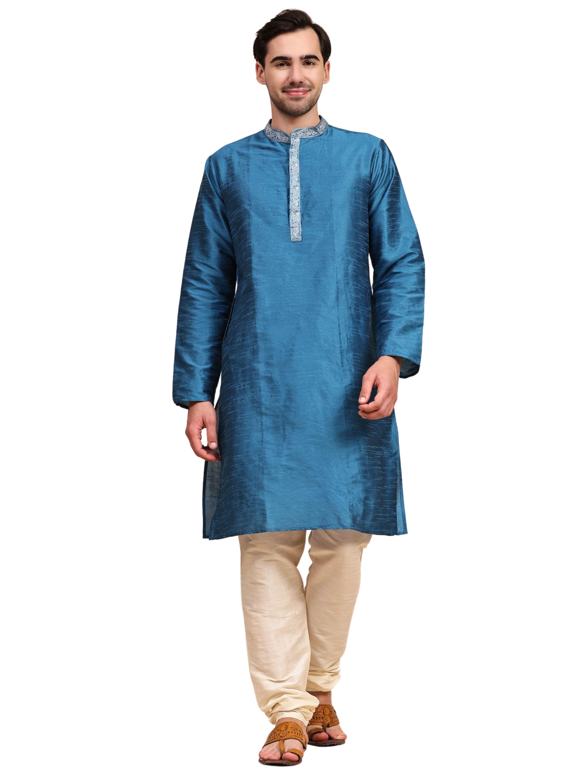 Men's Indian Party Wear Kurta Pyjama Set
