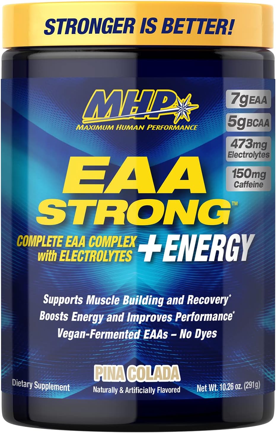 EAA Strong + Energy, Essential Amino Acid Supplement, All 9