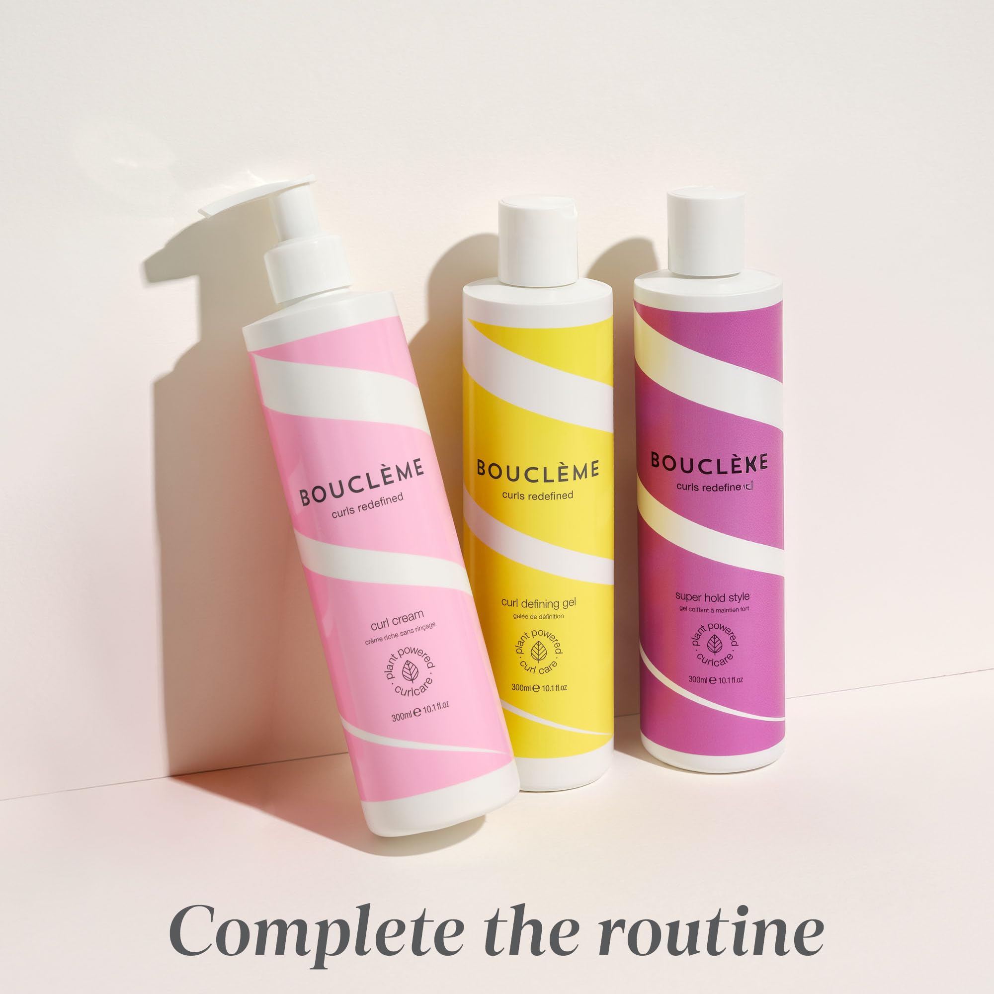 Bouclème - Super Hold Styler - Gel coiffant améliorant les boucles - 99 % d'ingrédients d'origine naturelle et végétalien - 300 ml