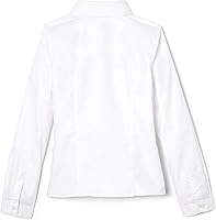 Vista 2 de French Toast Blusa Oxford de manga larga para niña