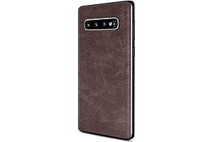 Vintage Dark Brown Slim Case for Galaxy S10 Plus