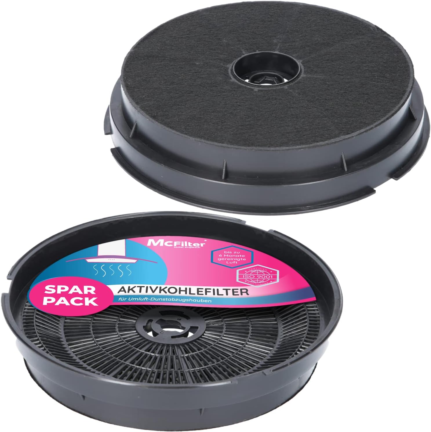 FilterBase® Aktivkohlefilter 2 Stück für AEG Electrolux 4055171138