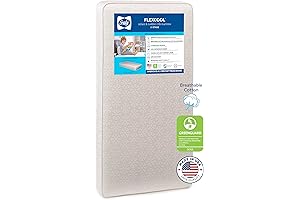 Flex Cool Breathable Hypoallergenic Baby Crib Mattress