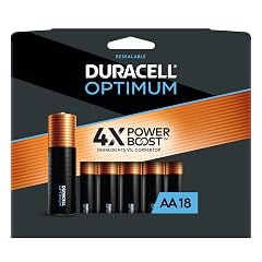 Duracell Optimum AA Batteries with Power Boost Ingredients 18 Count Pack Double A Battery with Long-lasting Power All-Purpose