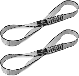 VFKENA 18mm Nylon Climbing Sling Runner 23kN CE/EN566 Certified - Durable Webbing for Rock Climbing, Mountaineering, Rappelling