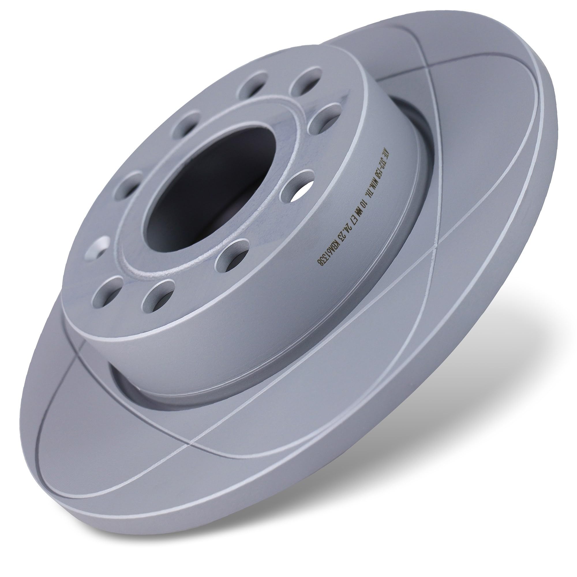 ATE Set di freni per asse posteriore+dischi freno posteriori PowerDisc ¯ 256mm completi e pastiglie freno posteriori Compatibile con AUDI, SEAT ALTEA, TOLEDO, SKODA OCTAVIA, SUPERB, VW CADDY, GOLF, JE