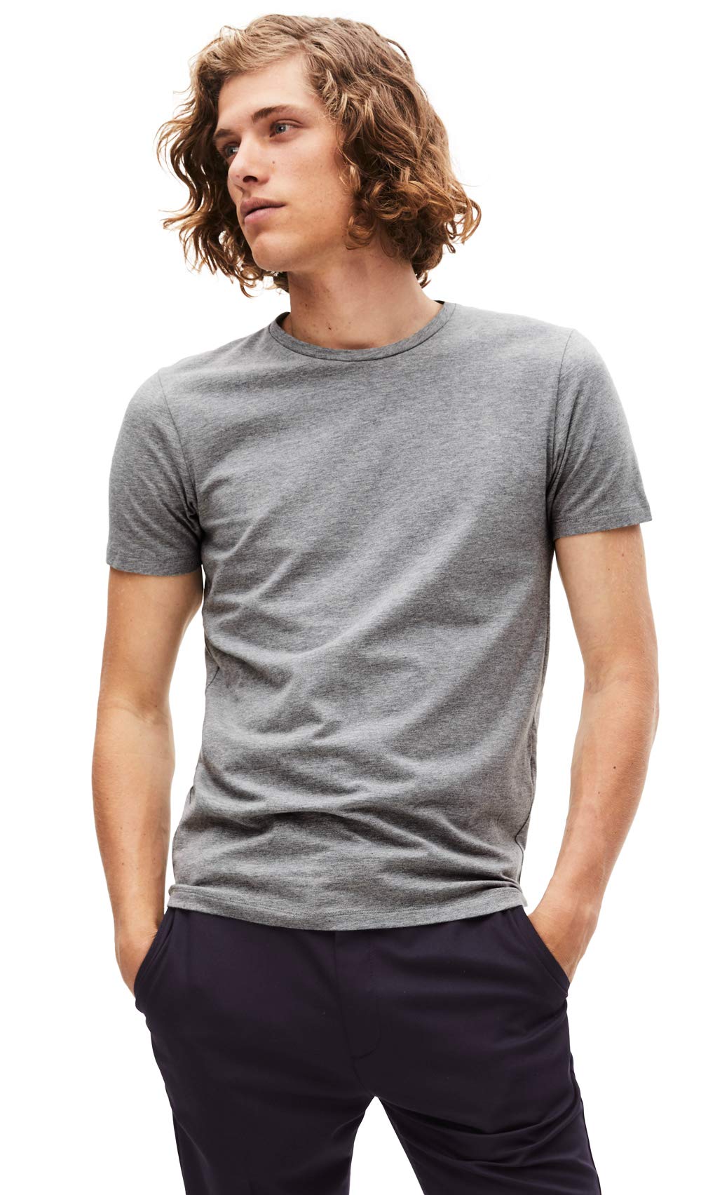 Celio Men's Grey (Gris Chiné Gris Chiné) Neunir T-Shirt Not Applicable, XX-Large