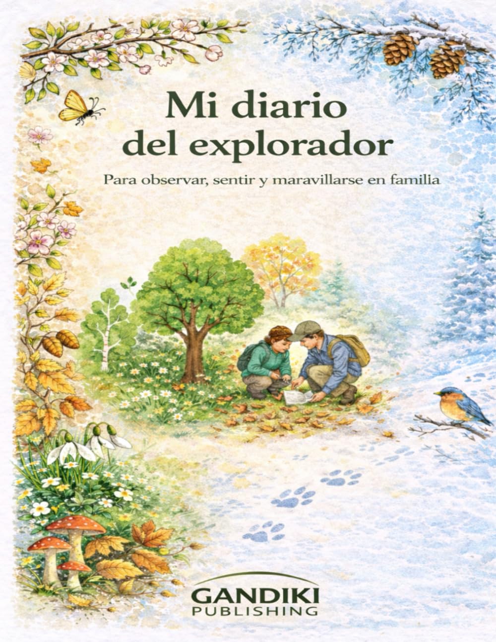 Mi diario del explorador: Para observar, sentir y maravillarse en familia