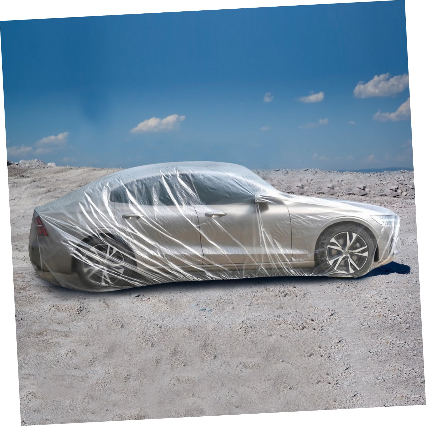 ULTECHNOVO Car Protective Cover Weather Car Body Cover for Rain Snow Uv Fit for Automobiles — view 6