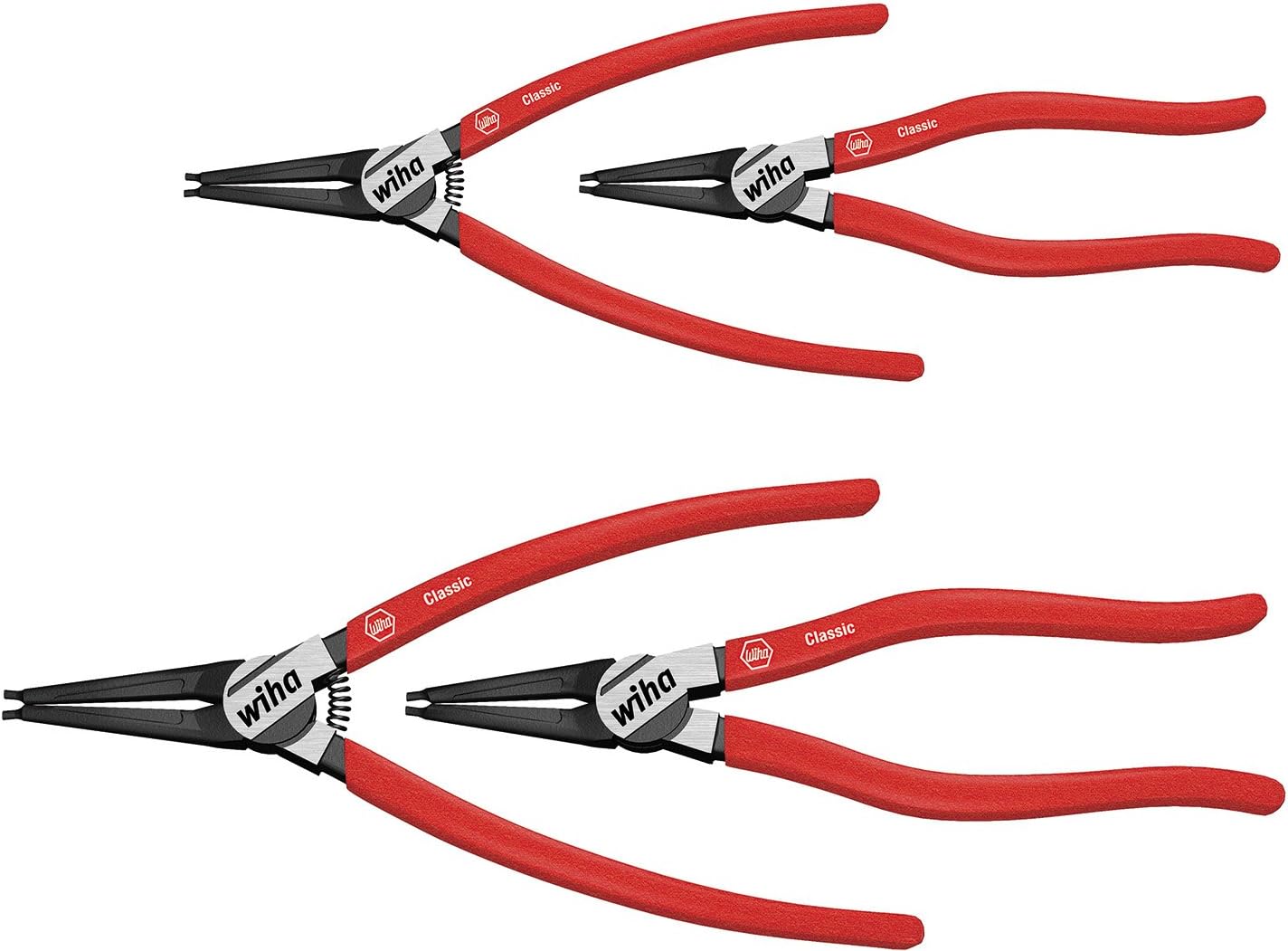 Wiha Z99000401 Basic Circlip Pliers Set, 4 Piece