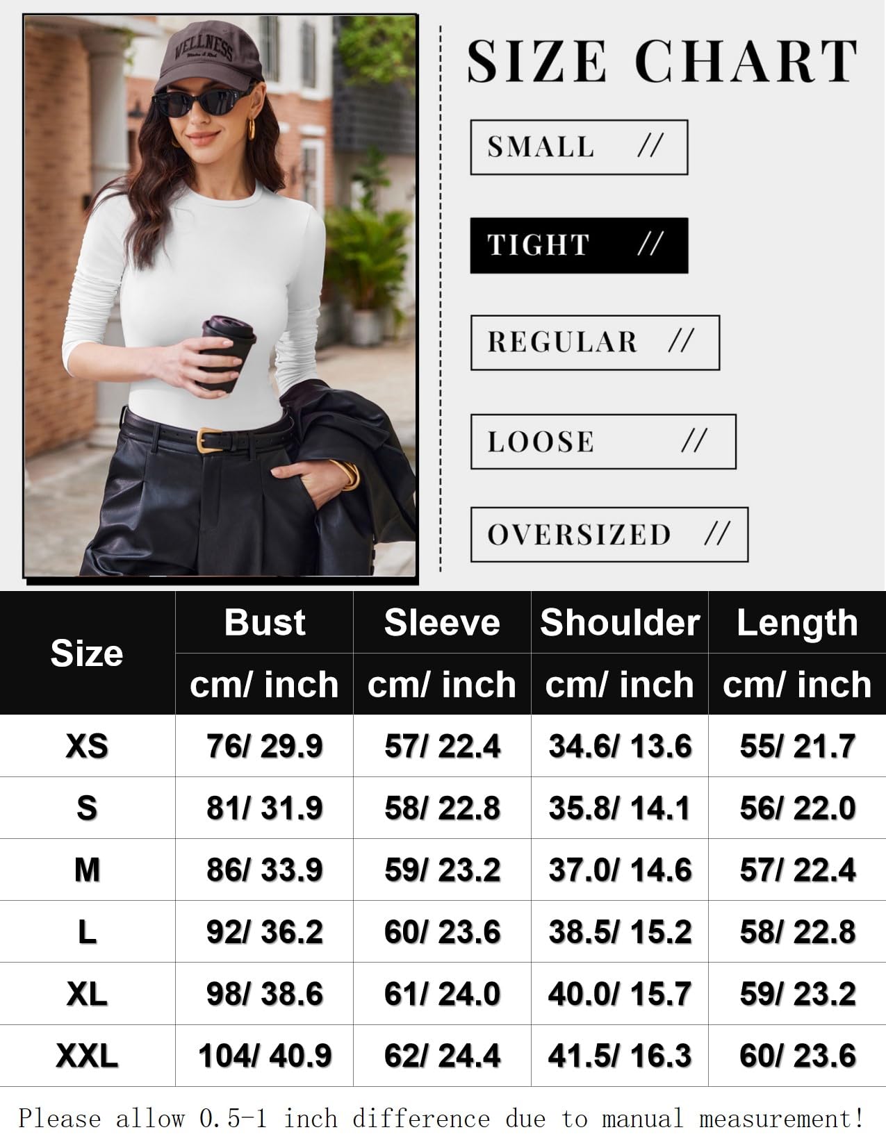 Ekouaer Damen Langarmshirt Thermo Oberteil 1&3 Pack | Rundhals, figurbetont, dehnbar, Basic, einfarbig, weicher Thermostoff mit Micro-Fleece, ausreichend lang zur Bauchabdeckung