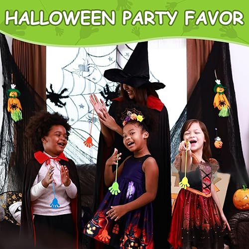 Miniatura 5 de MAQIHAN 32pcs Sticky Hands - Sticky Fingers, Hand Squishy Toy, Halloween Toys, for Birthday Party Favors, Best Birthday Party Favors.