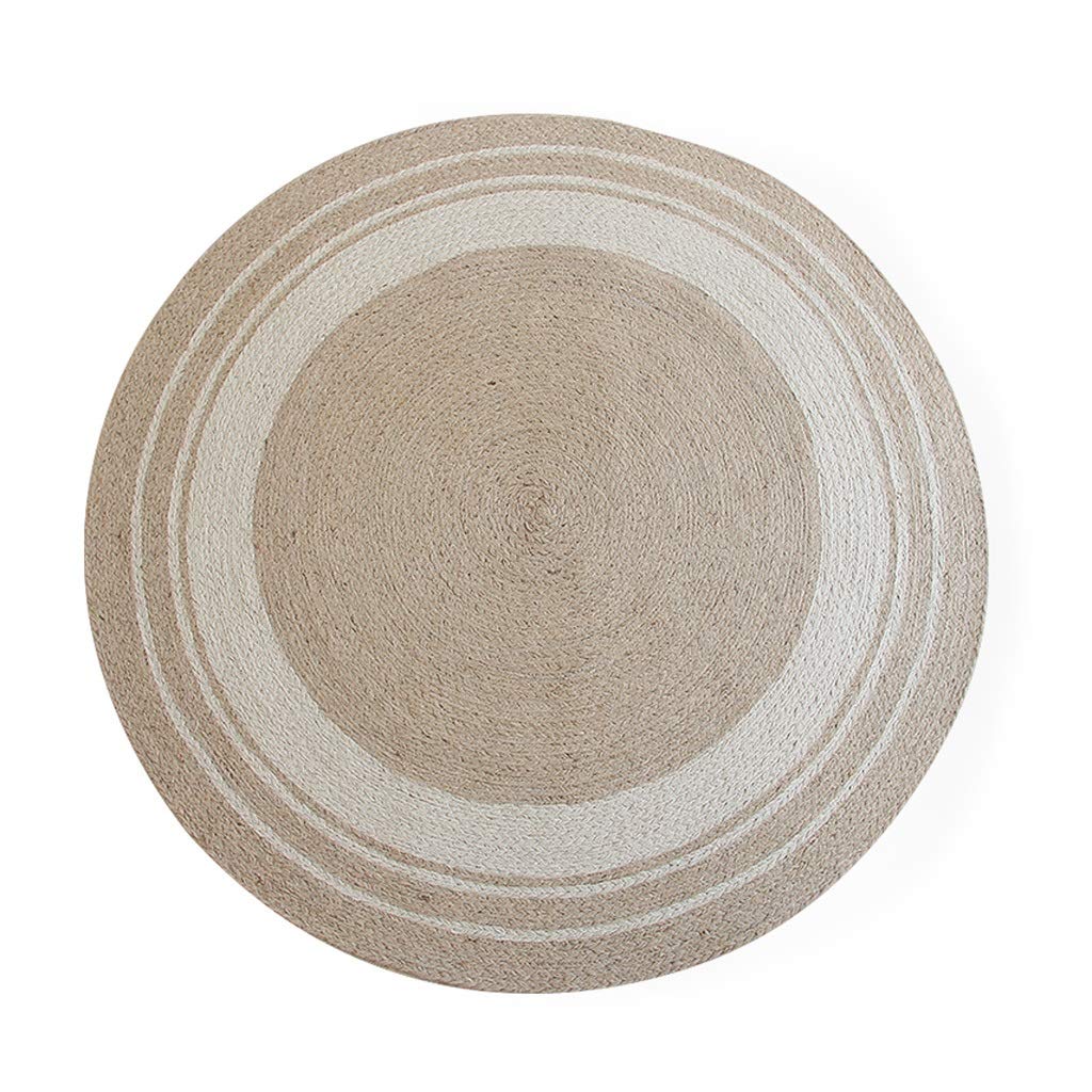 Tapis rond tissé pour salon moderne : créez un coin cocooning de haute qualité
