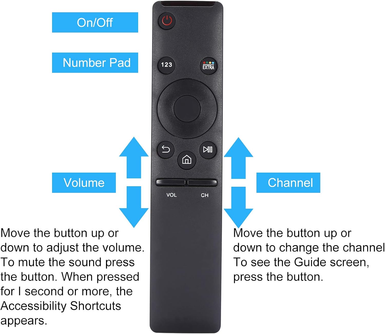 Cheap Universal Remote Control Replacement BN59-01259E for Samsung TV UN40KU6290 UN65KU6290 UN40KU6290F UN50KU6290 UN55KU6290