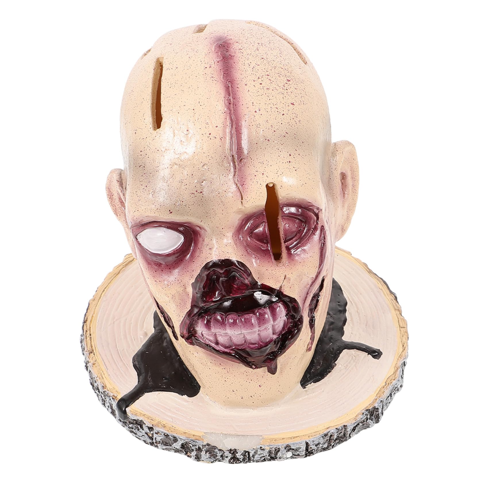 Bloc cuisine tête Halloween SOIMISS support décoratif porte-couteau comptoir