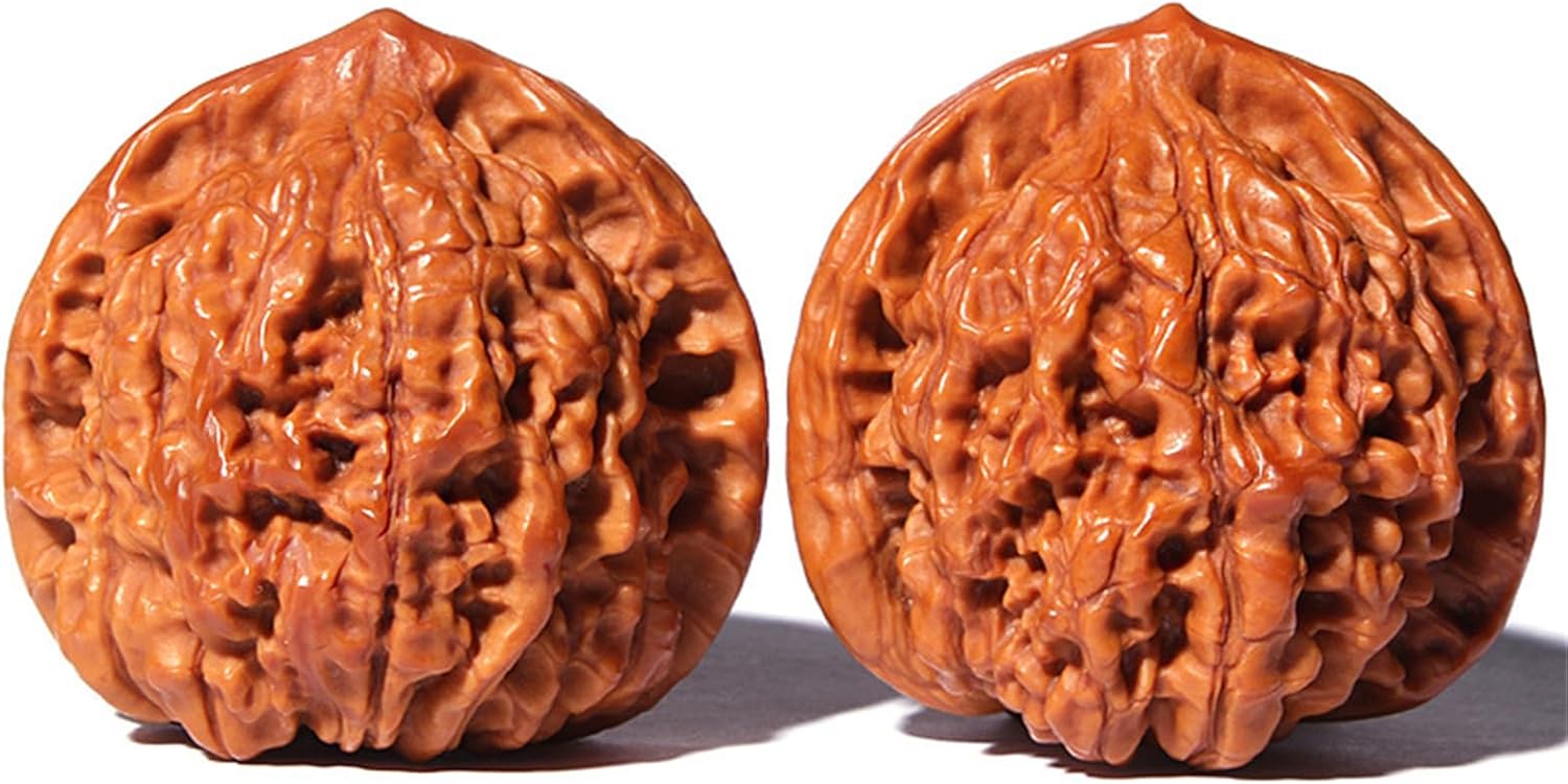 2026 New Wenwan Walnuts,Chinese Walnuts Fidget,Walnut and Massage Stress Relief Health Care Ball Toy for Stress Relief (4pcs)