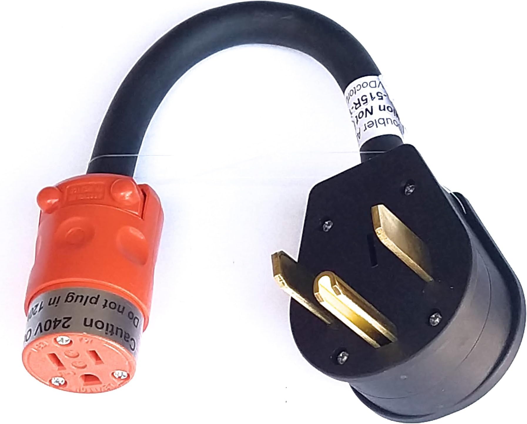 EVDOUBLER-1430/50 - Amazing Power Doubling Adapter for Bolt, Volt, Ford, Chrysler or Fiat Electric Vehicle Car Chargers. Plug a L1 120V Charger into a 240V 4 pin 1450 or 1430 Outlet. (650, 1030, etc)
