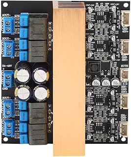 Digital Amplifier Board, Walfront TPA3255 4 Sound Channel Class D Audio Parts High Power AMP Module Clear Powerful Sound