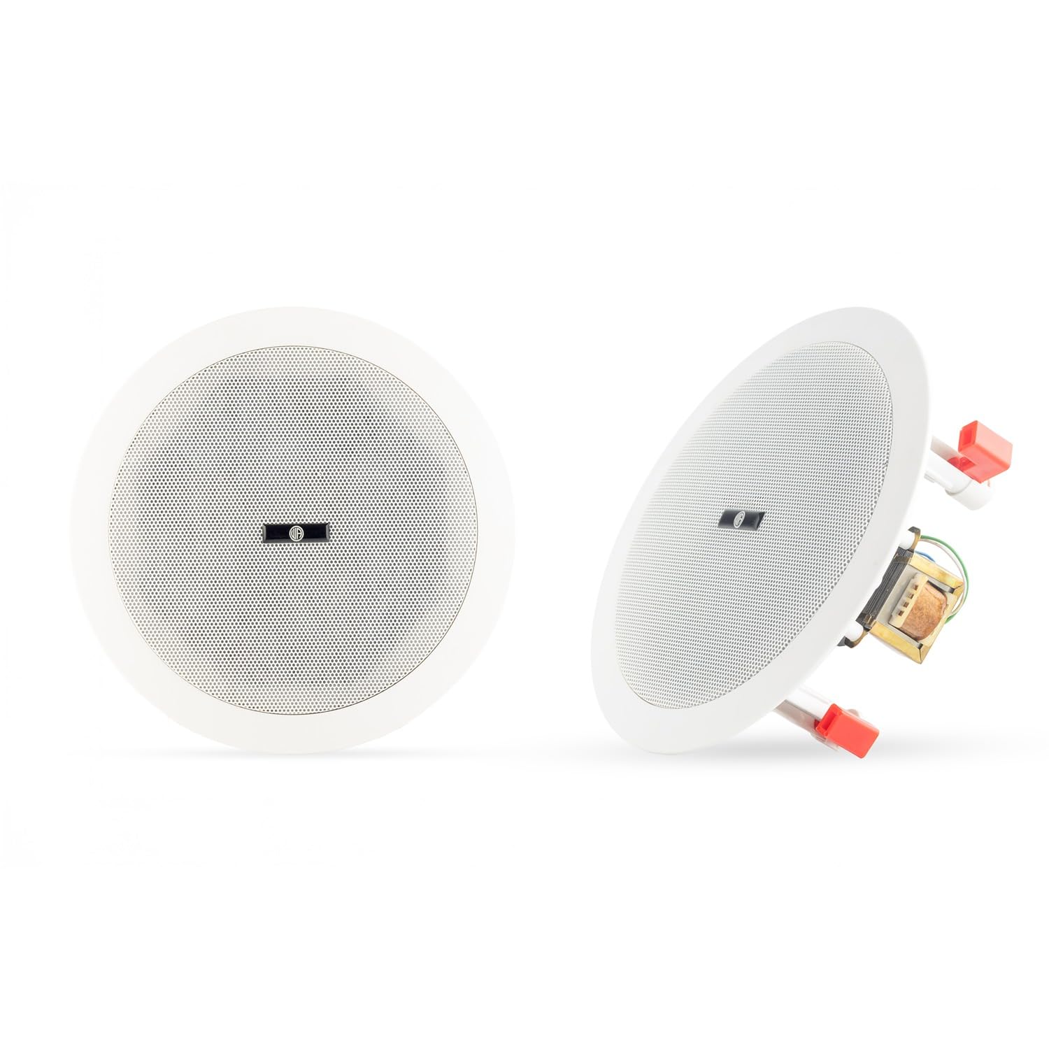 Winston Halo 65C 6.5-Inch Full Range Ceiling Speaker (Pair) | 30W RMS 100V Line | Dual Paper Cone Driver | Flush Mount ABS Frame | Metal Mesh Grill | Indoor/Outdoor – Home, Hotel & Retail-image-7