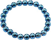 Vista 672 de Amazing Gemstone Pulsera de cristal para mujeres y hombres, pulsera de cristal curativo de protección, pulsera elástica con cuentas de piedras