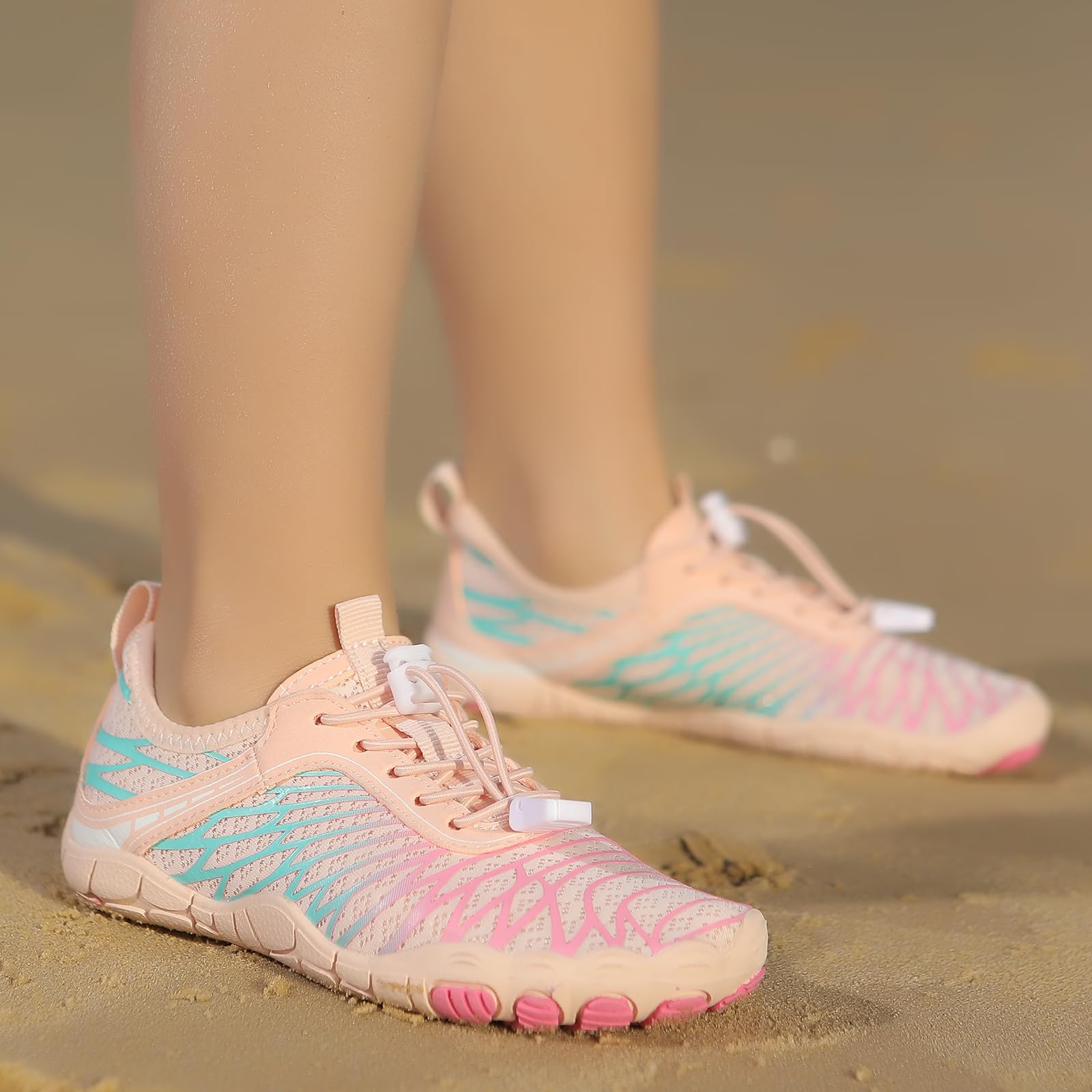 Kinder Barfußschuhe Kleinkind Barfussschuhe Wasserschuhe Strandschuhe Schnell Trocknend Badeschuhe Aquaschuhe für Jungen Mädchen