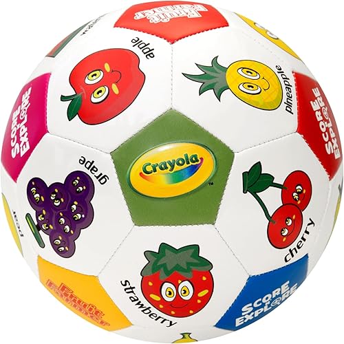 Miniatura 8 de Crayola Balón de fútbol oficial - Unisex Niños - CRAY302BL Zoo Animal Talla 5