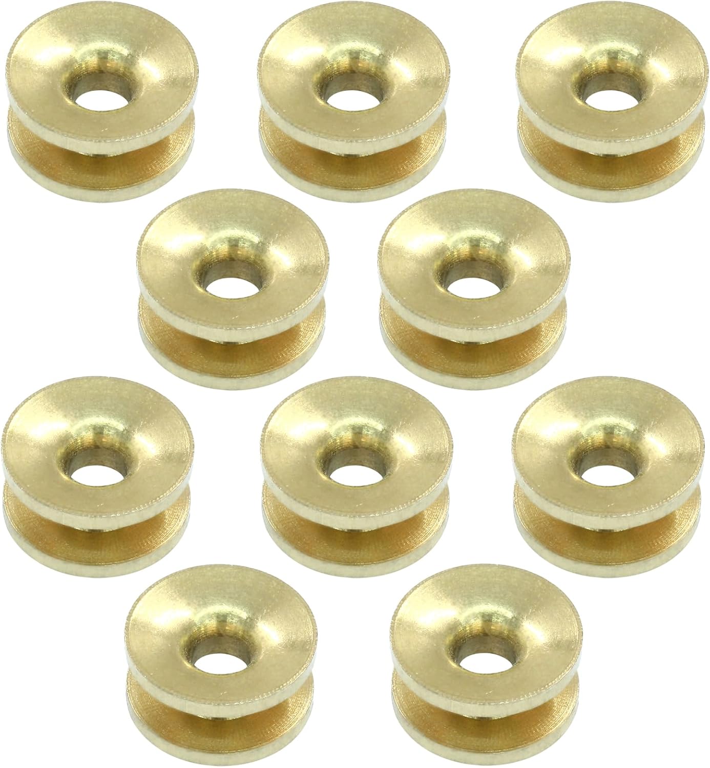 10 Pcs Universal Grass String Trimmer Head Eyelets, Replacement Strimmer Cutter Sleeve Parts, Durable Accessories for Agriculture