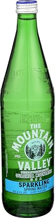 Mountain Valley Water Sparkle Glass, 750 ml